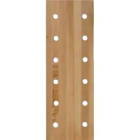 12-Hole 12" Maple Pegboard