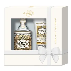 4711 Jasmine by Maurer & Wirtz 100ml EDC 2 Piece Gift Set