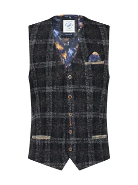 A Fish Named Fred Waistcoat/Vest | Navy