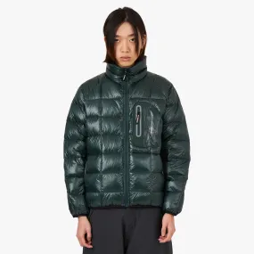 and wander Diamond Stitch Down Jacket / Green