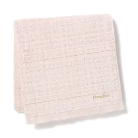 Antibacterial and deodorizing tweed pattern bath towel, pink