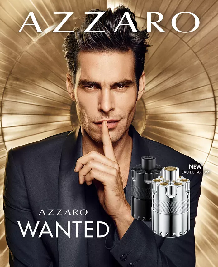 Azzaro Wanted 3.3oz EDP Sp Men Perfume