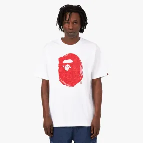 BAPE 30th Anniversary T-shirt White / Red