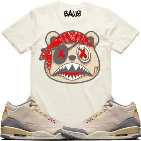 BAWS 'Muslin Pirate' T-Shirt (Cream)