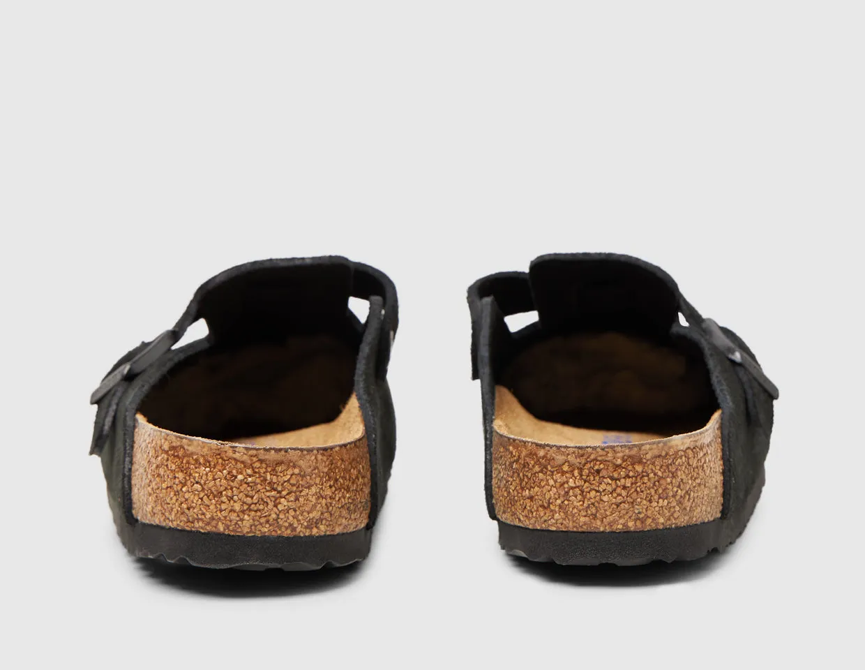 Birkenstock Boston Suede / Black