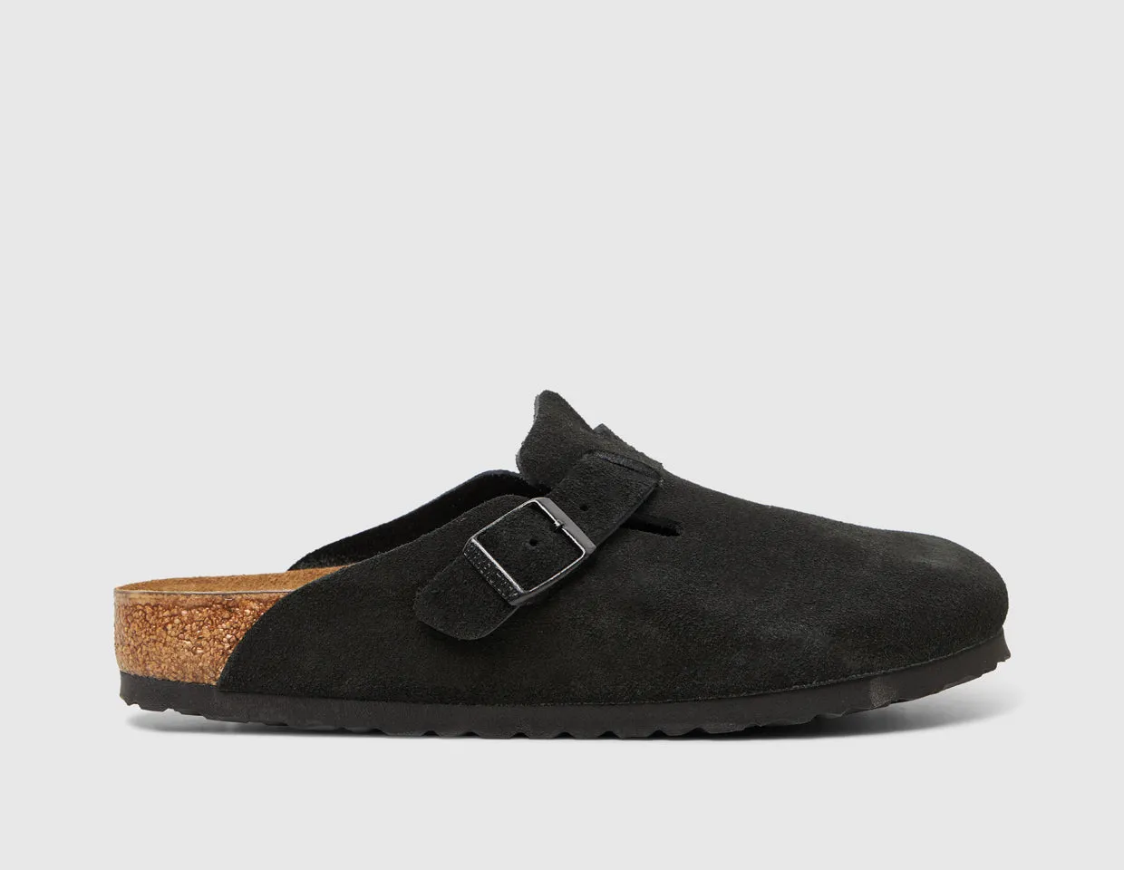 Birkenstock Boston Suede / Black