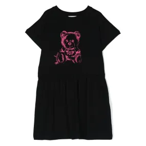 Black Bear Logo Dress