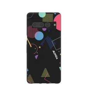 Black Minga Party Google Pixel 7 Pro Case