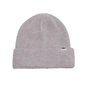 Bold organic beanie Ash grey