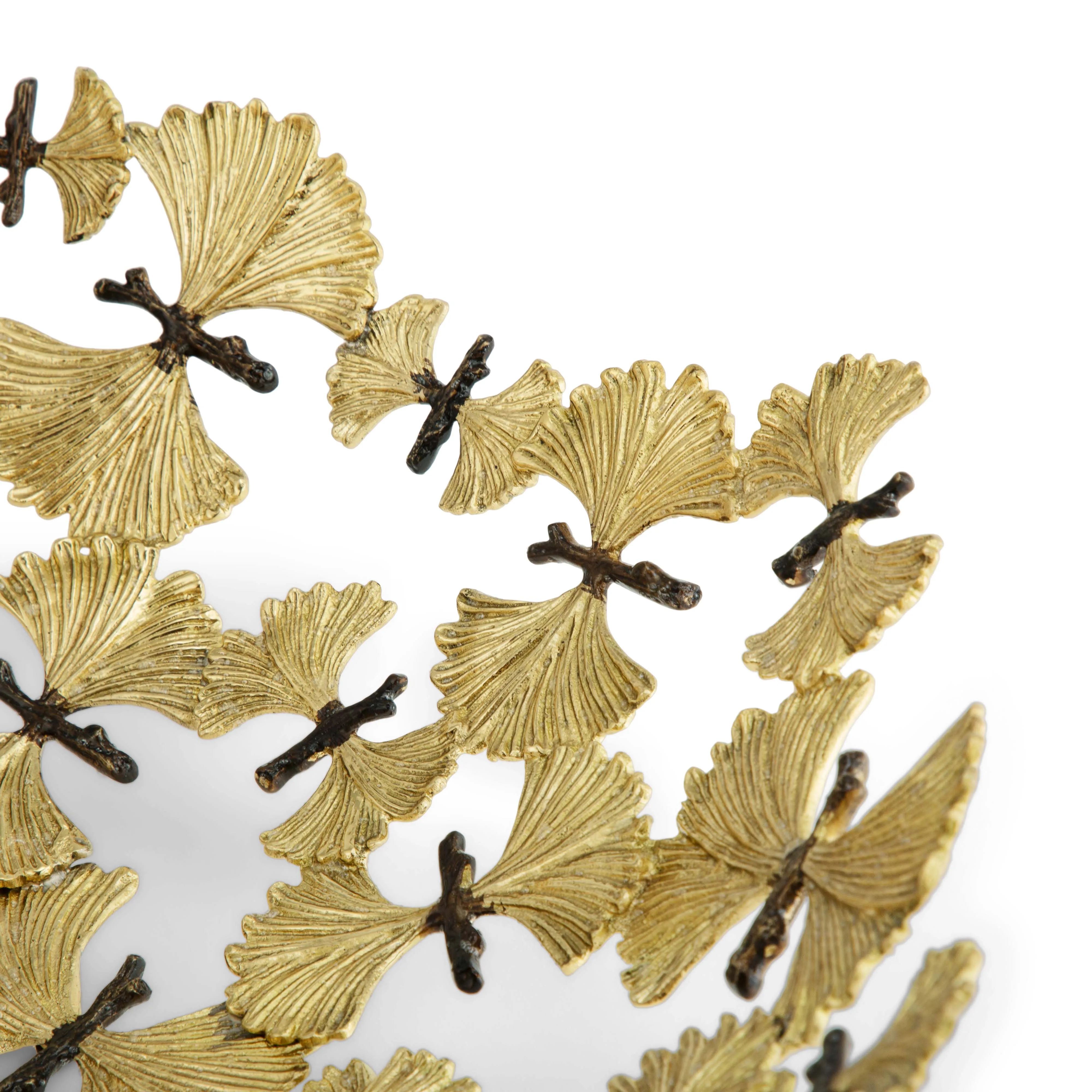 Butterfly Ginkgo Centerpiece Bowl