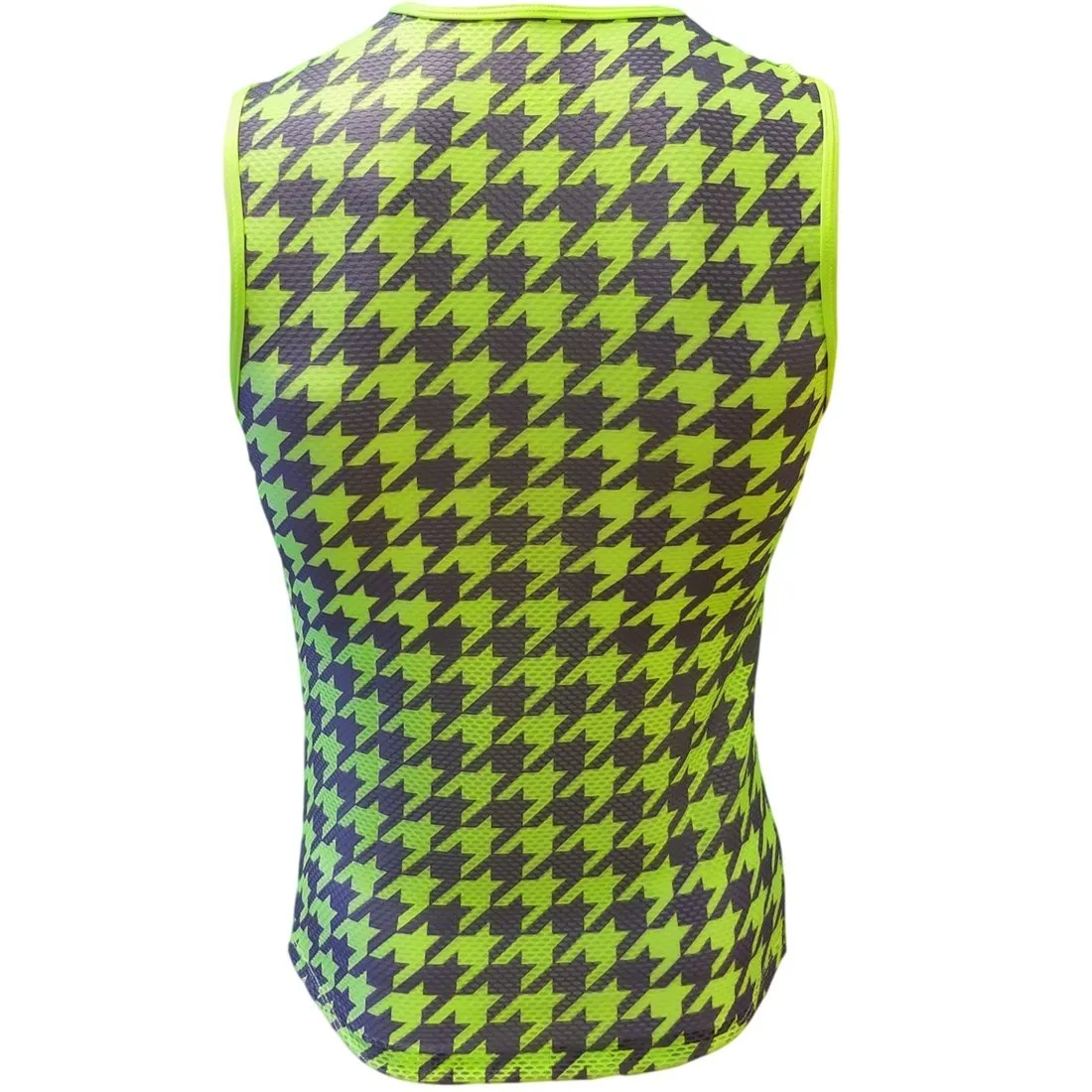 Classic Cycling Base Layer Fluo Houndstooth