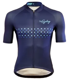 Classic Cycling Flex Jersey - Men's - Navy Blue