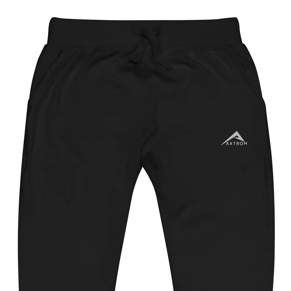 Classic slim fit sweatpants (Black)