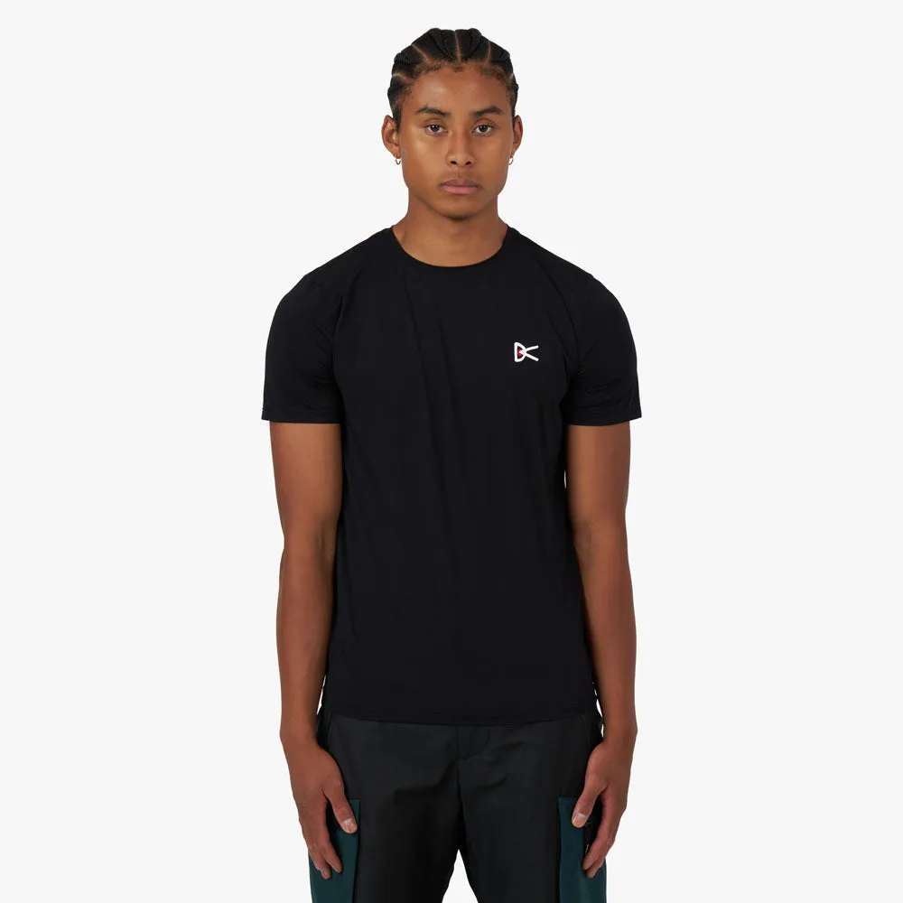 District Vision Ultralight Aloe Short Sleeve T-shirt / Black