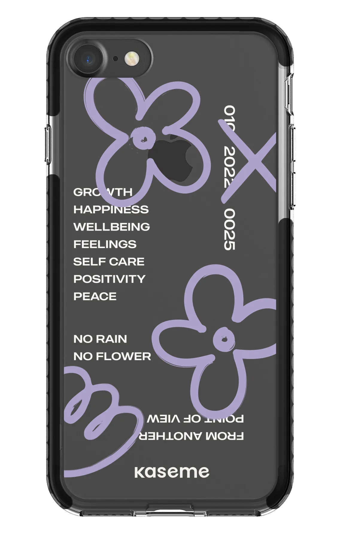 Feelings purple clear case