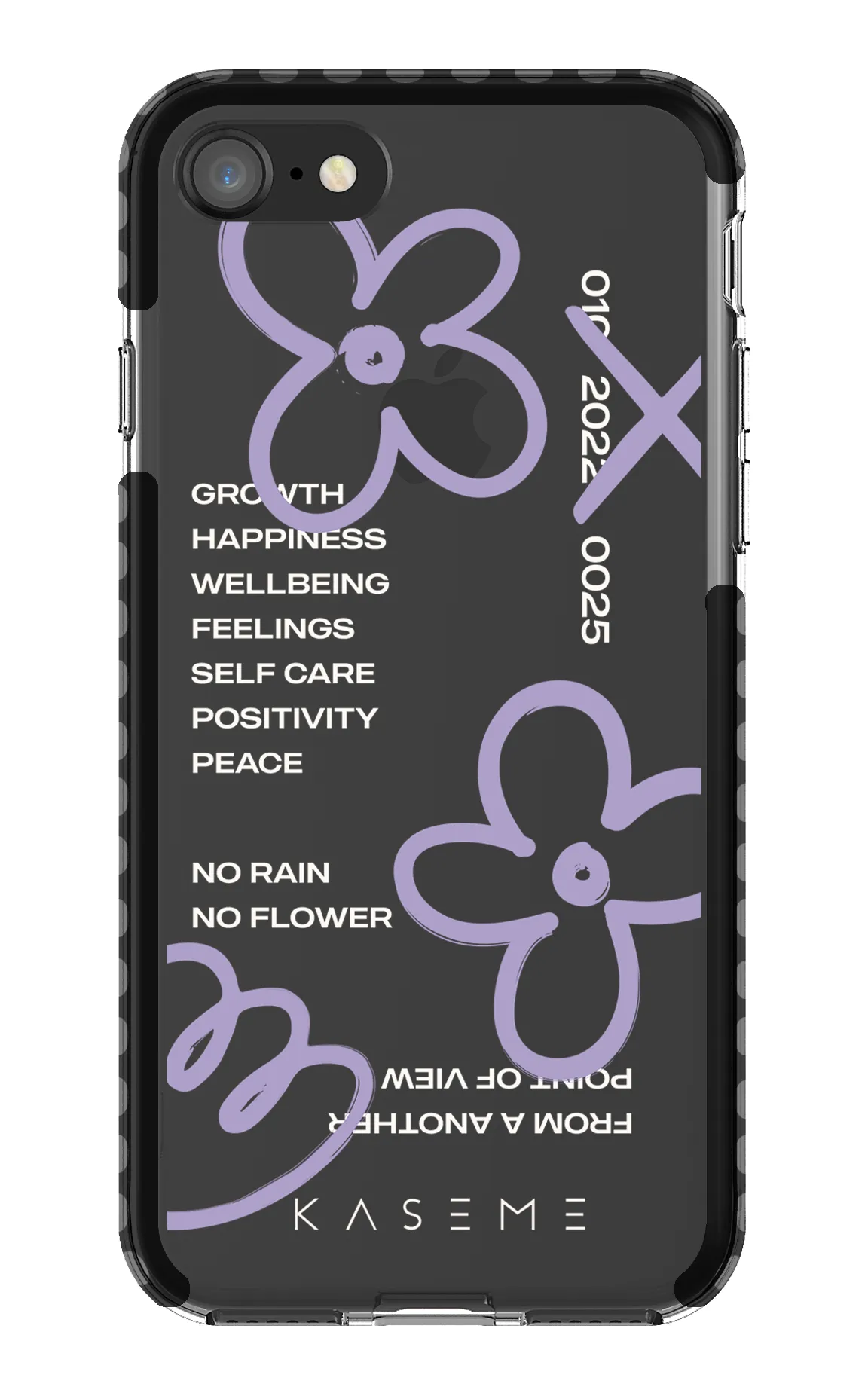 Feelings purple clear case