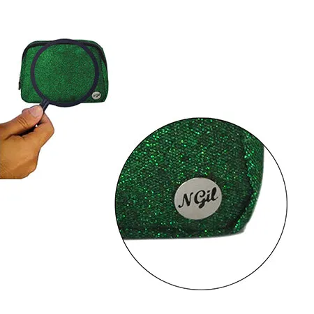 Green Glitter NGIL Belt Bag