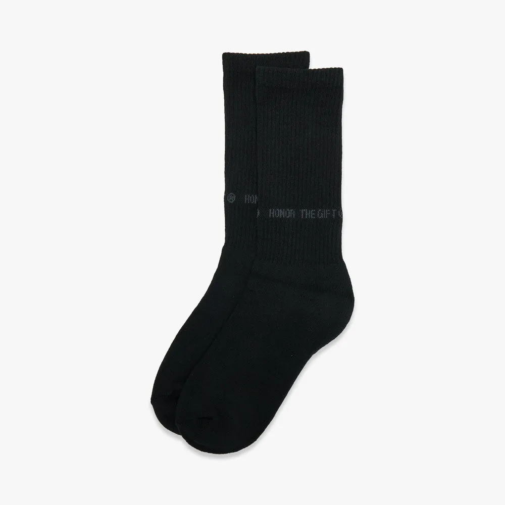 Honor The Gift Noble Socks / Black