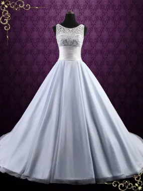 Ice Blue Ball Gown Wedding Dress ELSA