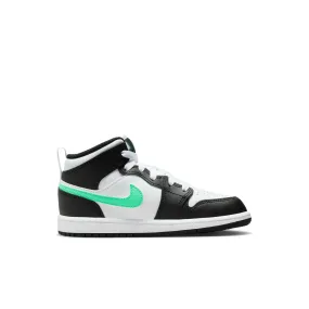 Jordan - Boy  - PS 1 Mid - White/Green Glow/Black