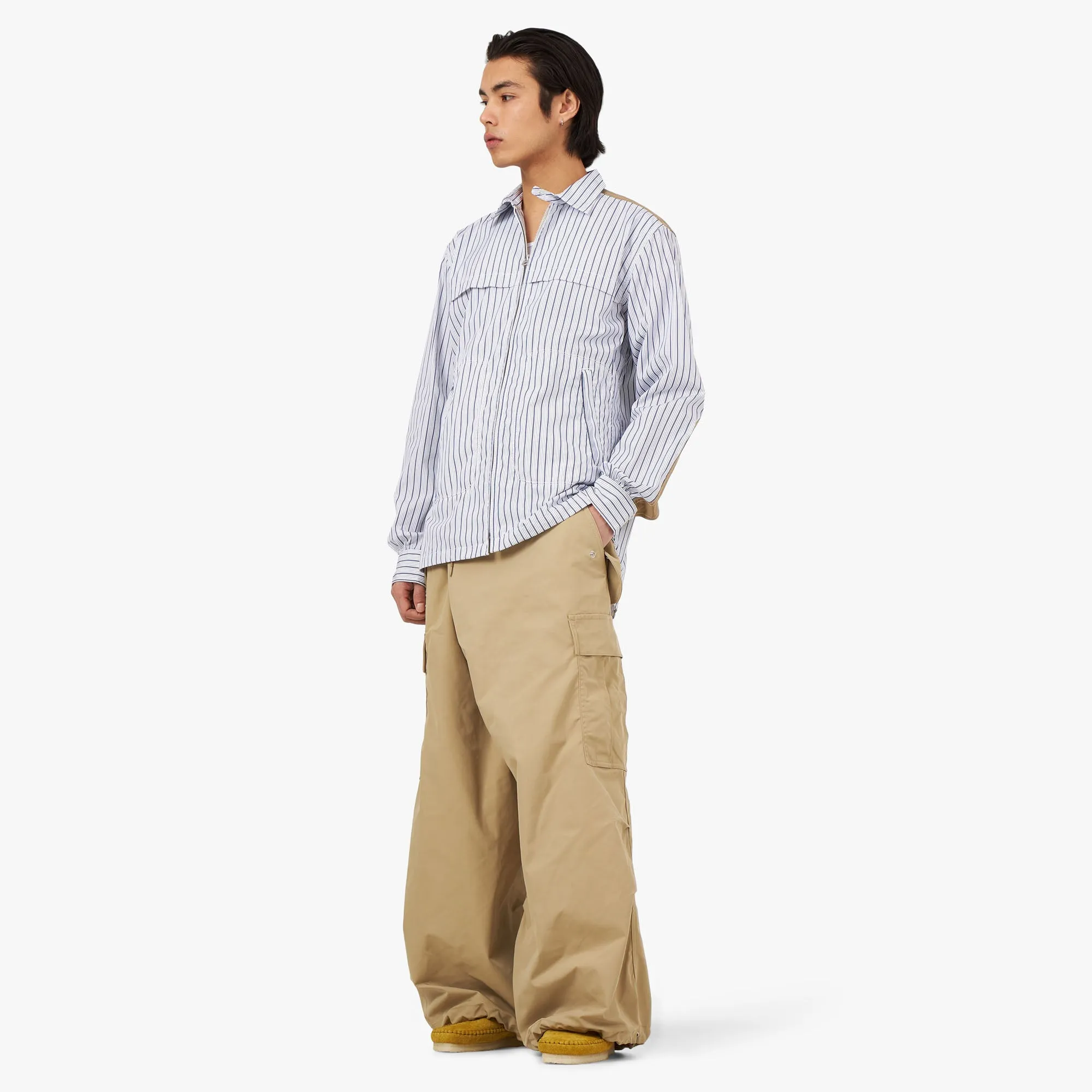 Junya Watanabe Oxford Cargo Pants / Beige