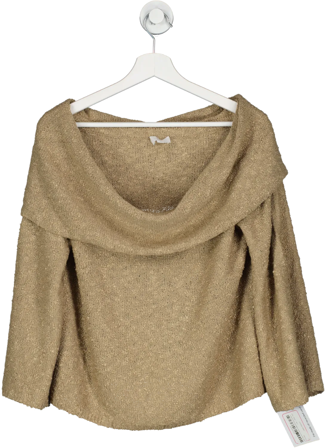 LPA Nude Cow Neck Jumper UK S