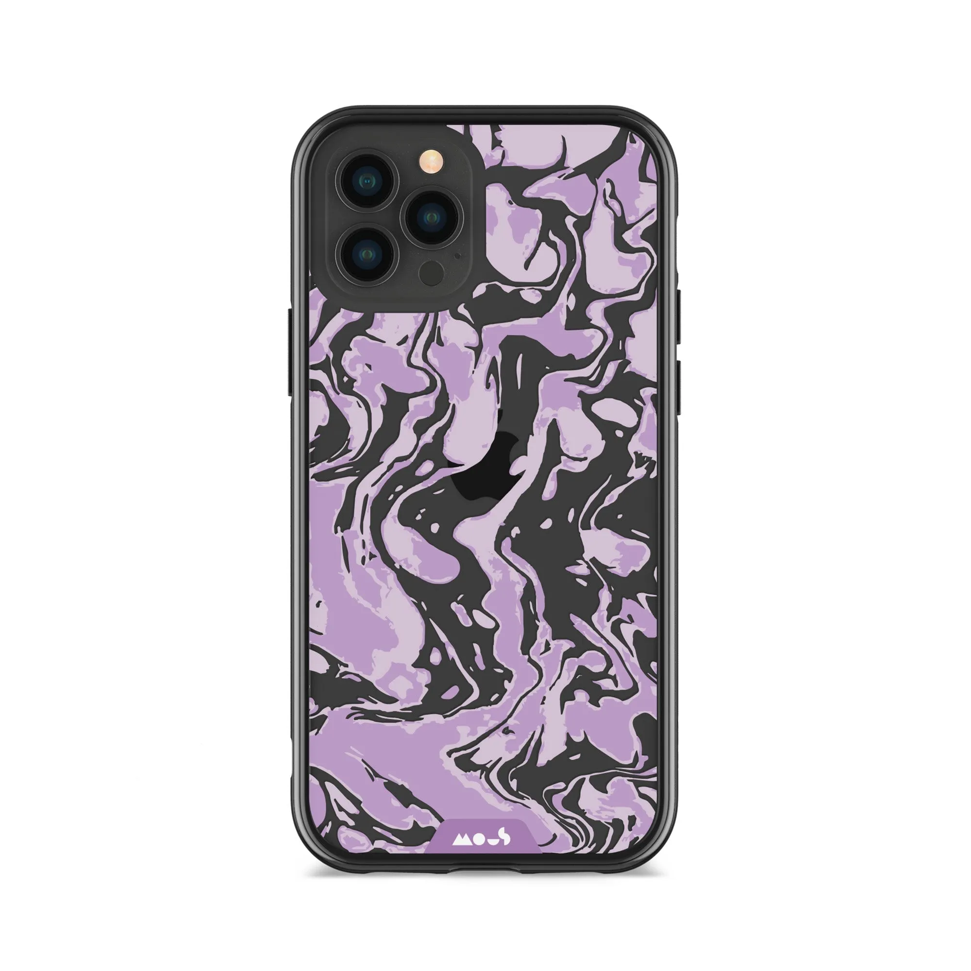 Marbled Lilac Purple Printed Phone Case - Clarity