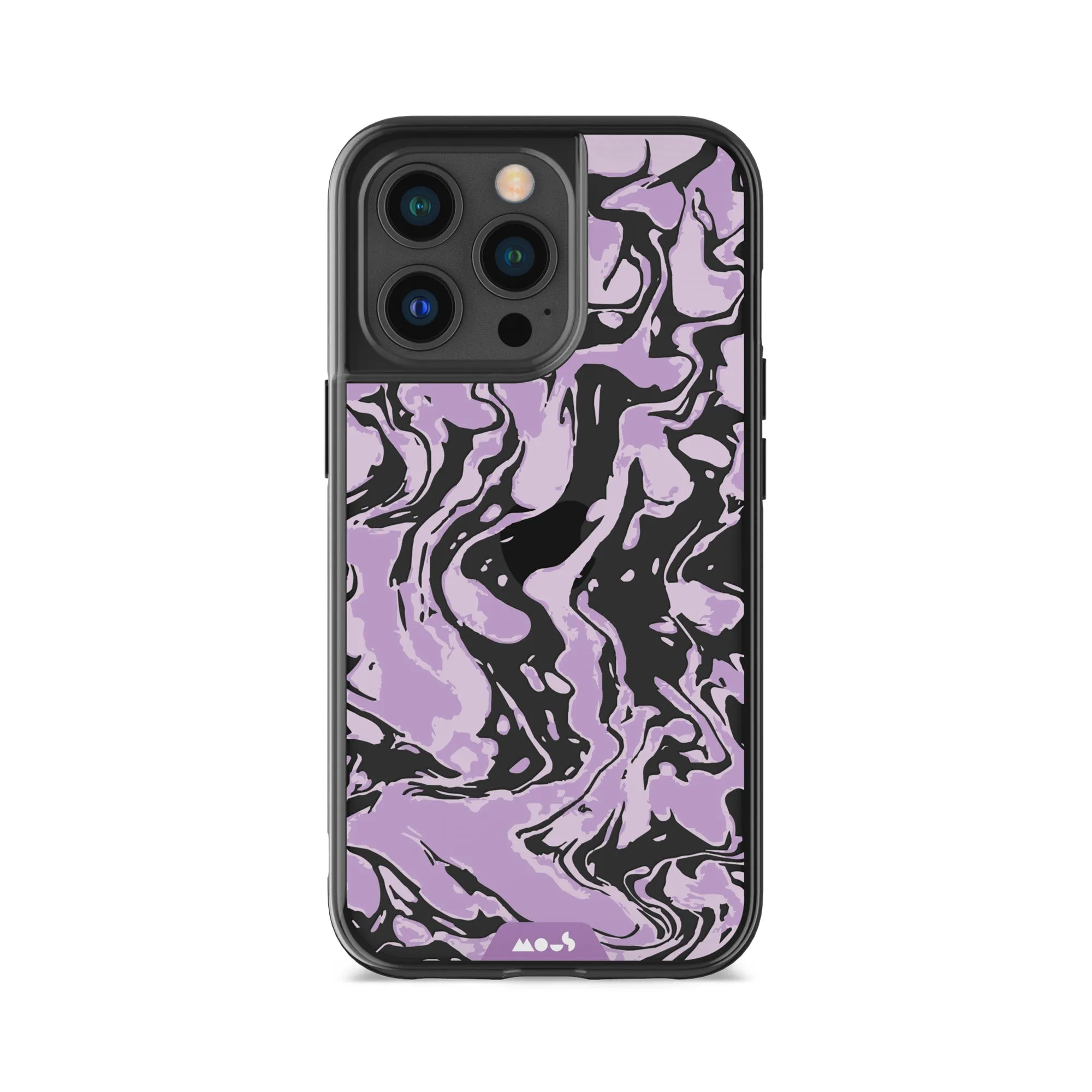 Marbled Lilac Purple Printed Phone Case - Clarity