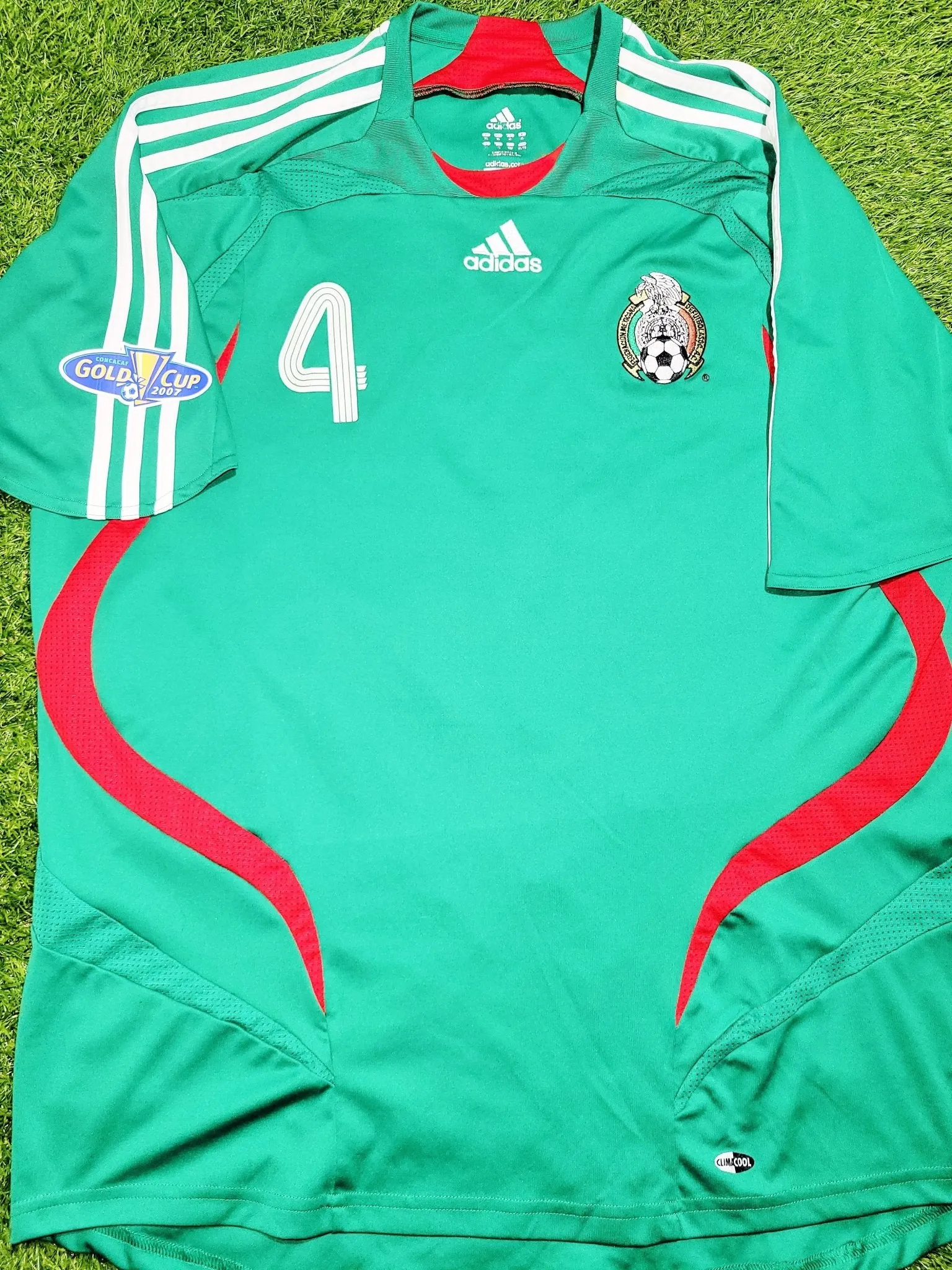 Marquez Mexico 2007 GOLD CUP Soccer Jersey Shirt XL SKU# 642508