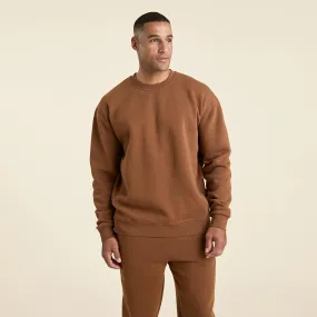 Men's Classic Crewneck Sweatshirt | Chocolate