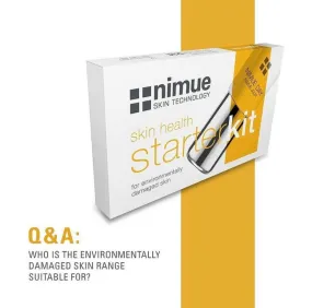 Nimue skin technology Starter kit miljskadet hud