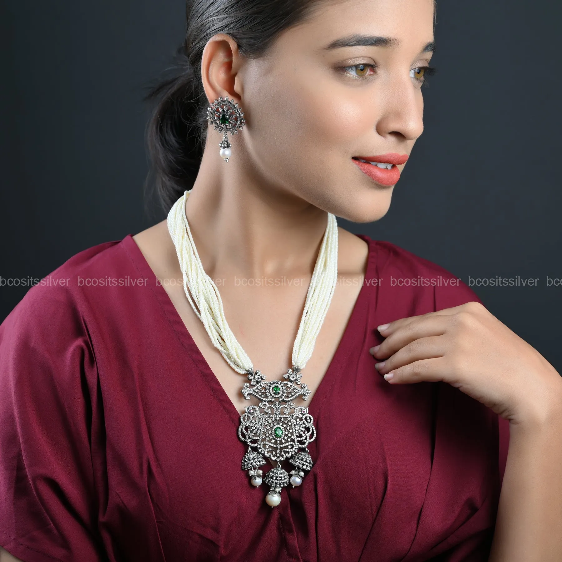 Oxidized Neckpiece - 320