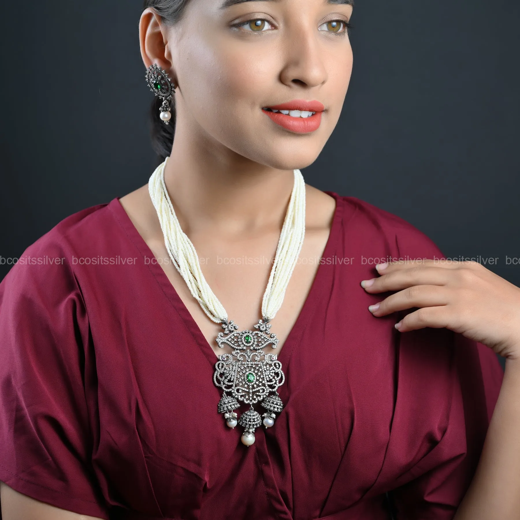 Oxidized Neckpiece - 320