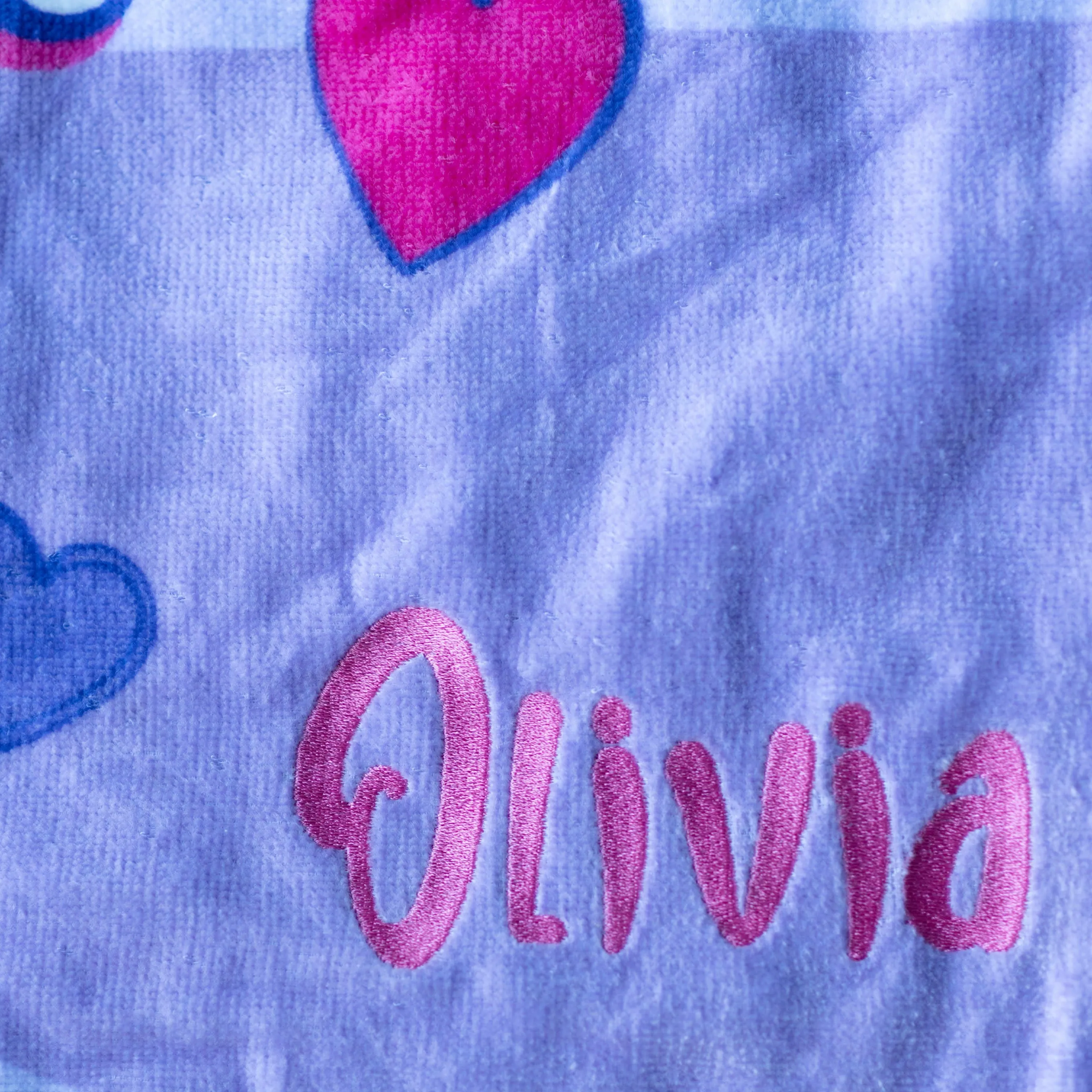 Personalized Embroidered Hooded Towel - Jojo Siwa