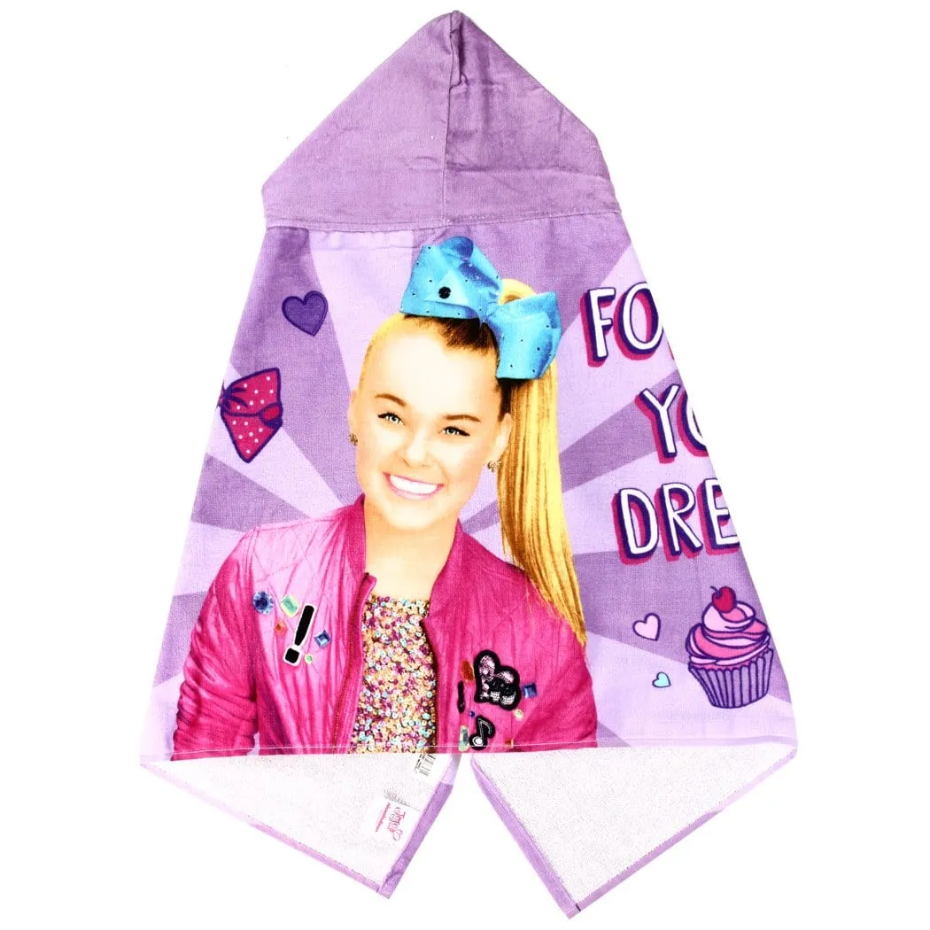 Personalized Embroidered Hooded Towel - Jojo Siwa