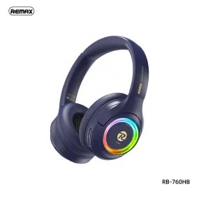 REMAX RB-760HB Bincorui Series Wireless Headphone - Blue