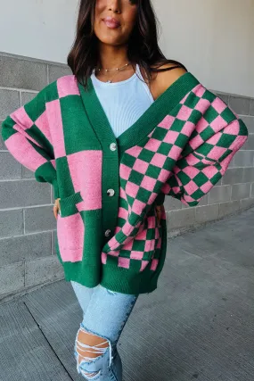 Sammie Checkered Cardigan