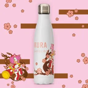 SEGA Sakura Range - Amy Rose White Bowling Pin Style Water Bottle