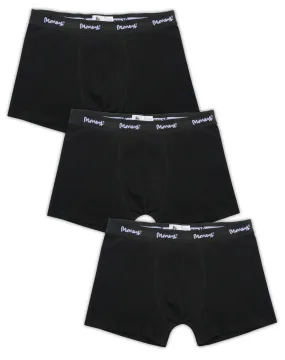 Triple Black Repeat Trunks 3 Pack