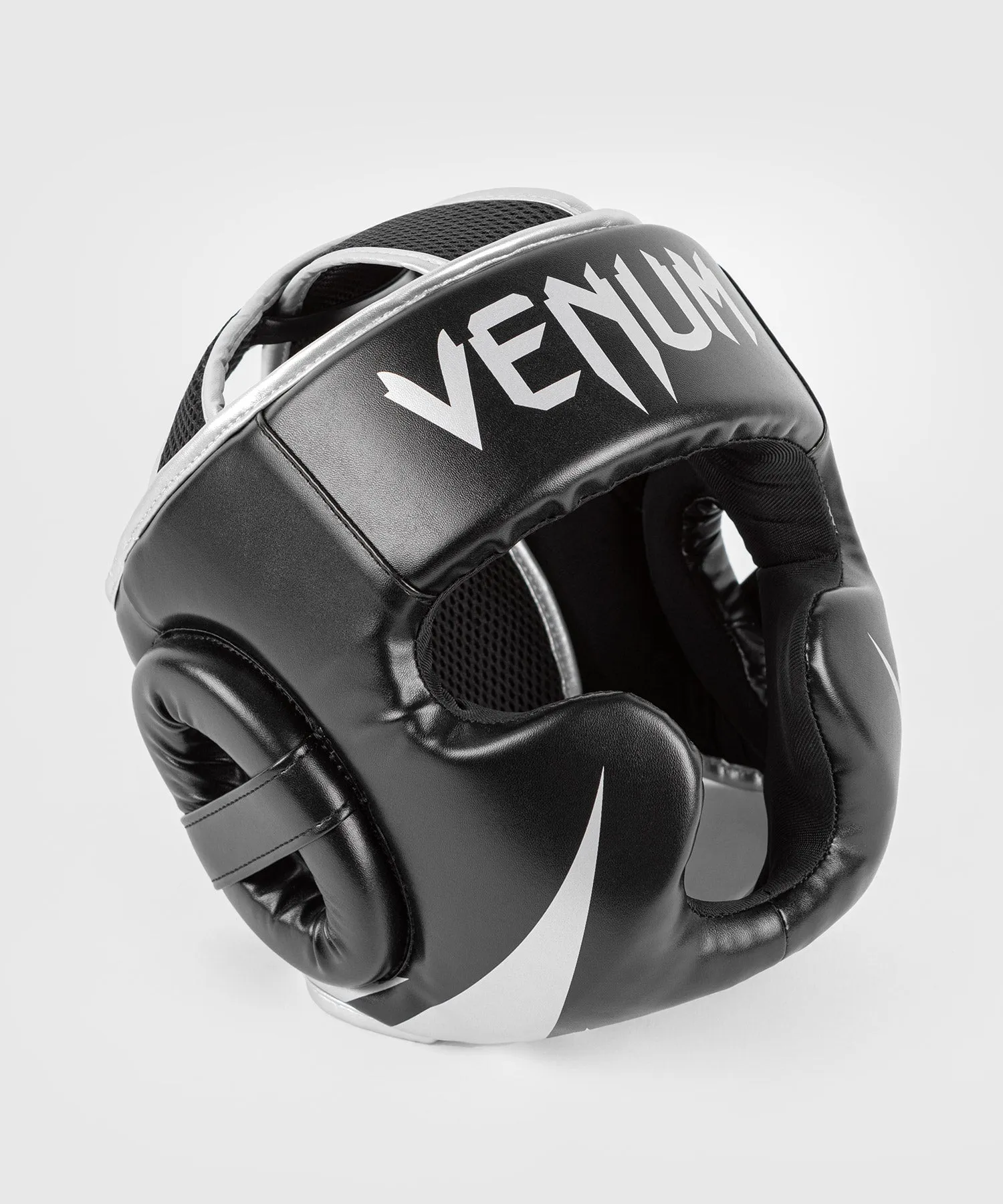 Venum Challenger Headgear - Black/Silver