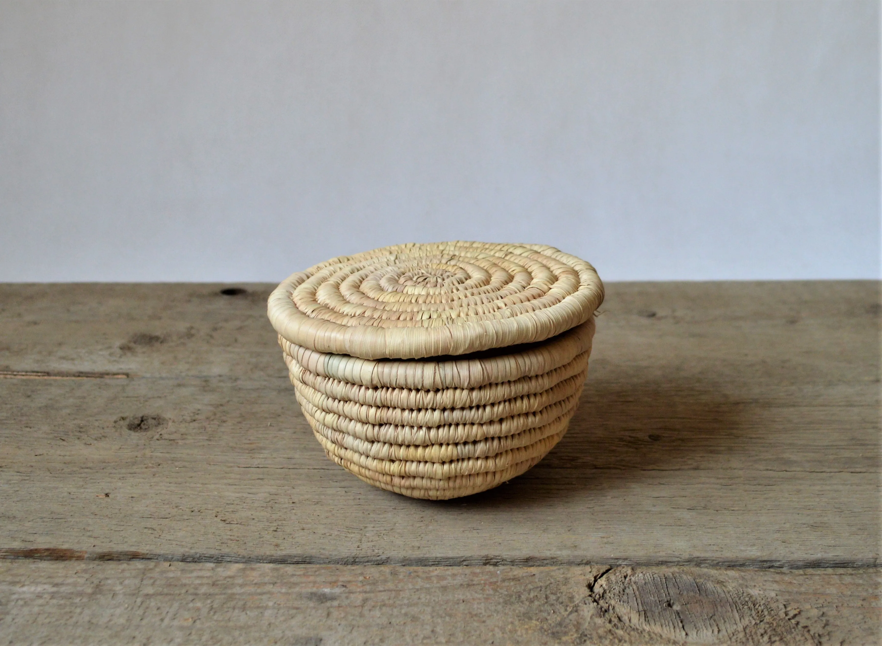 Wicker box, Palm leaf basket